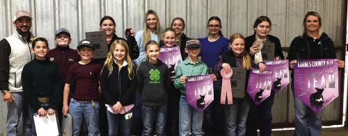 Fayette 4-H Competes In Karnes County Livestock Judging