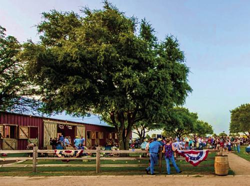 The Compound in Round Top.