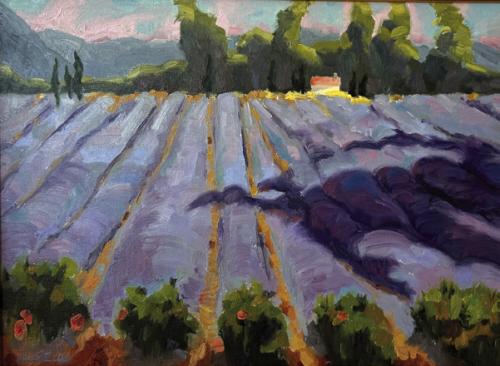 Chateauneuf De Gadayne, France by Judy Elias Hill.