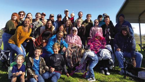 Local Families Gather for Christmas Festivities