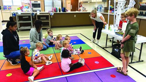 Tower Gardening Project At Mt. Calvary Preschool
