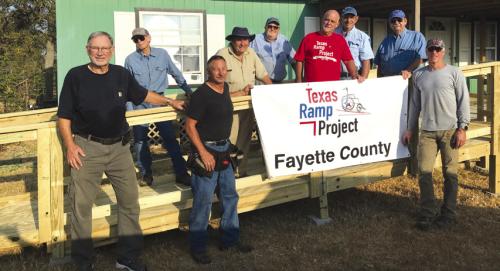 Texas Ramp Project Builds in La Grange