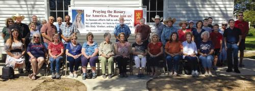 Rosary Rally Held in Fayetteville