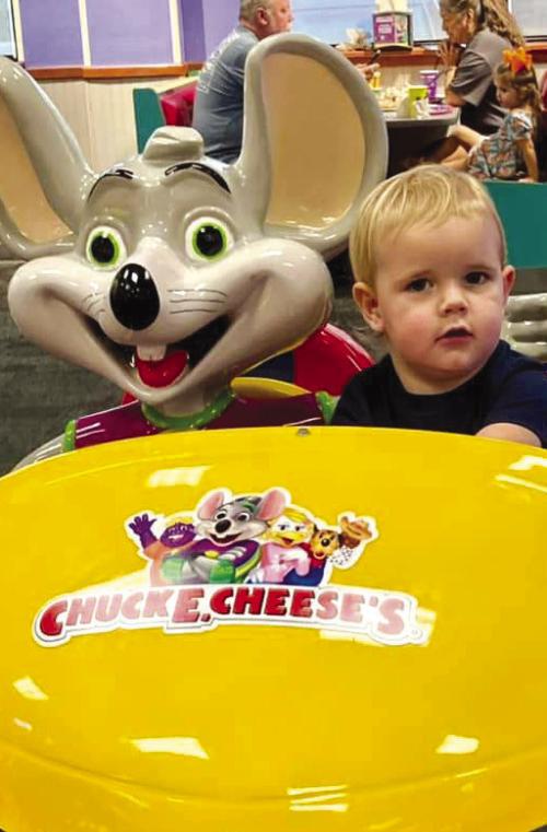 Chlumskys Celebrate  Grandson’s Birthday