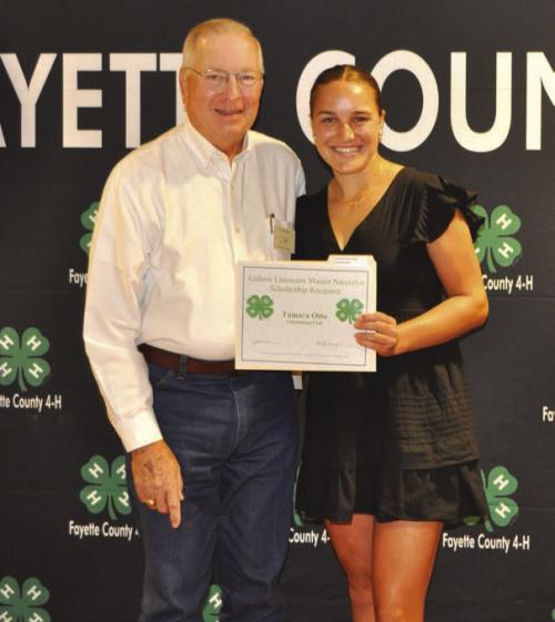 Fayette County 4-H Annual Awards Banquet Held Aug. 6