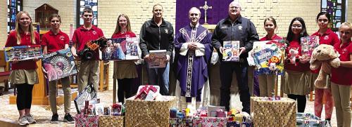 Sacred Heart Students Donate to Deputy Santa