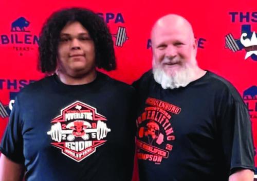 Schulenburg’s Thompson 6th at State in Powerlifting