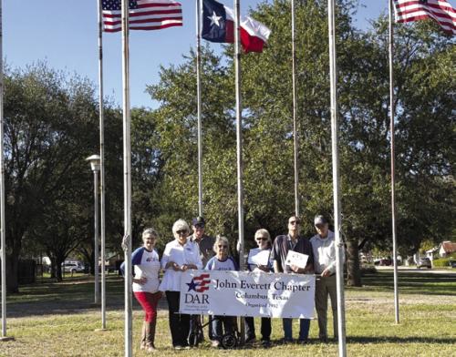 Pictured left to right: Donna Pustejovsky, Donnie and Vernon Dittrich, Nelma Strey, Judy Zachmeyer, Glen Strey, and David Zachmeyer.