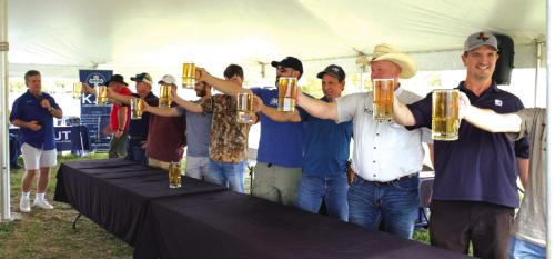 Stein Hoisting Champs Crowned Saturday at Czech Heritage Fest