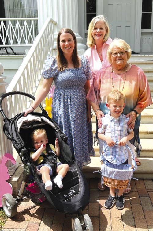 4 Generations Visit Governor’s Mansion