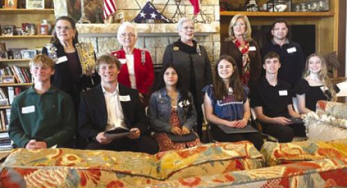 Area Students Receive Smith-McMillan Chapter DAR Good Citizen Awards