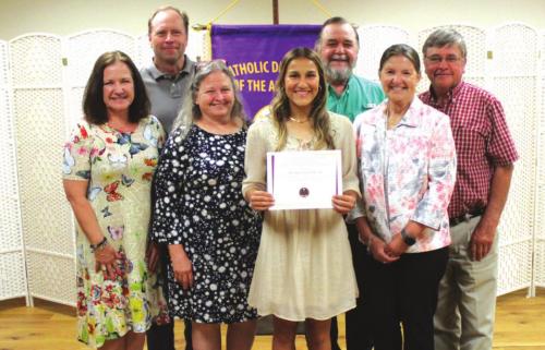 CDA No. 1962 Family Dinner Scholarship Winners, Donors