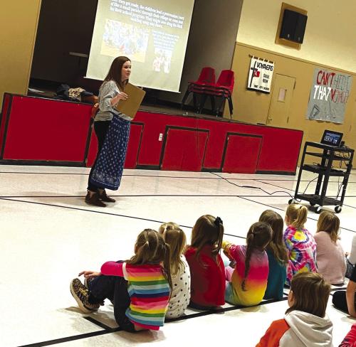 St. Paul-Serbin Students Hear About ‘Ptaci kwas’