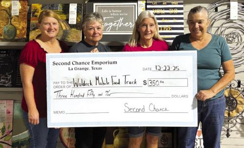 Second Chance Donates to Food Truck