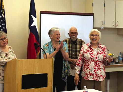 LG Senior Citizens Honor Mannie Fritsch-Schmid