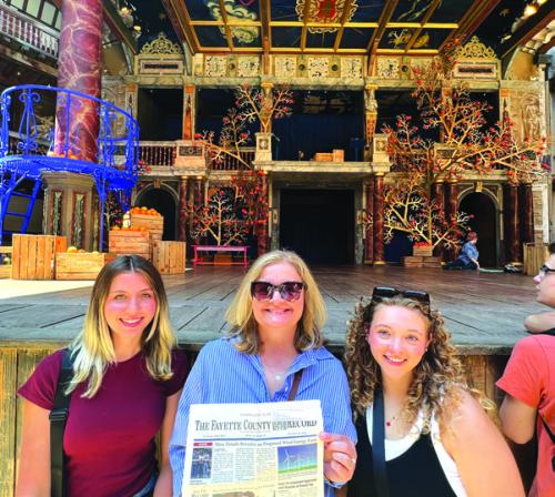Fayette County Record Goes on a Literary Tour of England