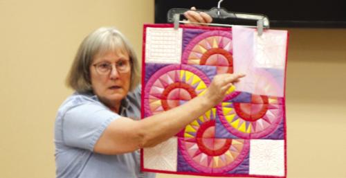 Colorado Valley Quilt Guild Meets, Members Enjoy Quilt Block Painting