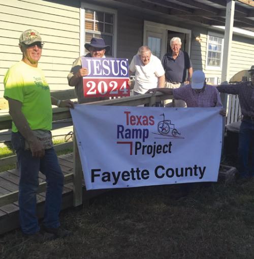 Texas Ramp Builds in Carmine