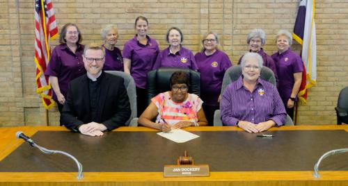 Mayor Proclaims Oct. 19 as Catholic Daughters Sunday