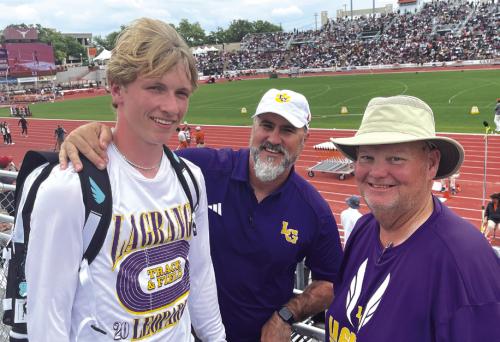 Diggs Wins Silver At the Texas Relays
