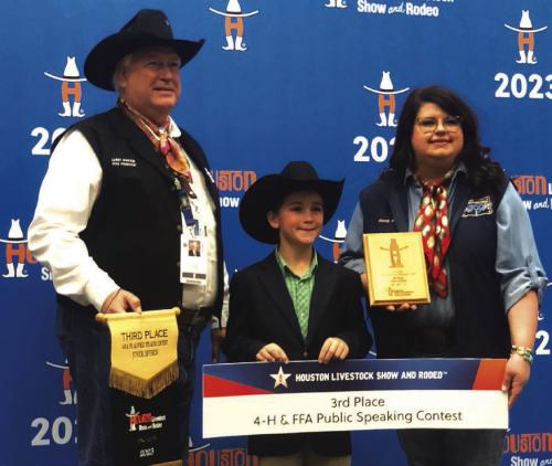 Guenther Places at Ag Speech Contest
