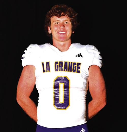 La Grange defensive end Oliver Gunn Photo by Stephanie Steinhauser