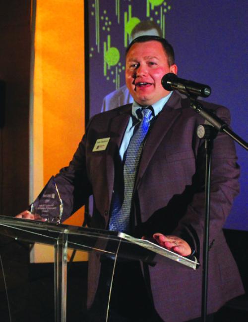 The winner of the Annette Citzler Visionary Leadership Award was Josh Vandever