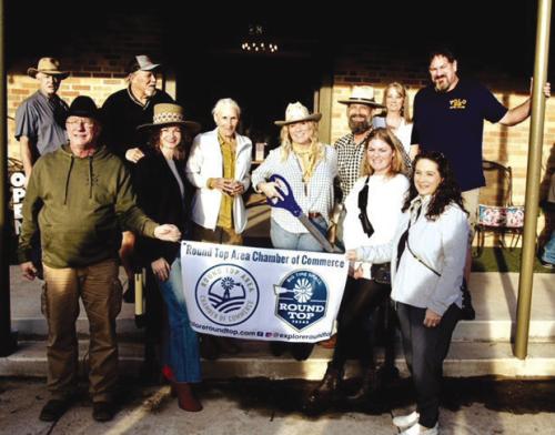 The Round Top Area Chamber of Commerce held a ribbon cutting at Sown With Seed. Photo by Emil Knodell