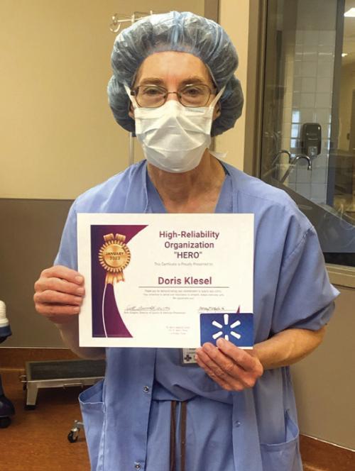 St. Mark’s Medical Center Recognizes Five Employees with ‘HeRO’ Awards 