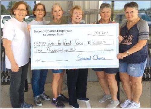 Second Chance Donates to ARTS