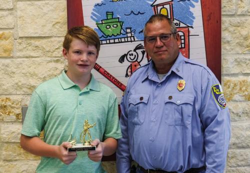 Locals Win District Fire Poster Titles