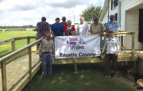 Texas Ramp Project Builds in Flatonia