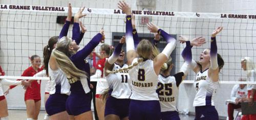 The Lady Leps finished the volleyball regular season 26-16 and 7-3 in district play.
