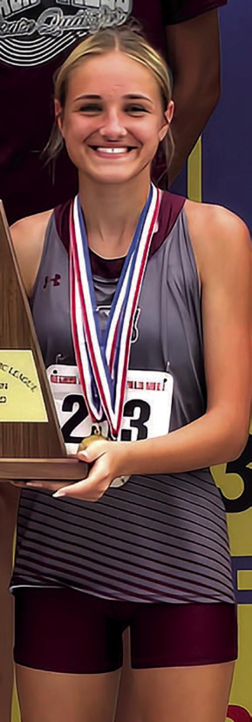 Cambree Denham last year at regionals.
