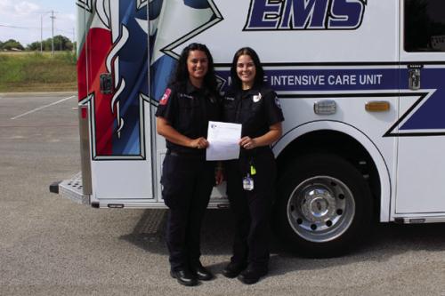 County EMS Employees Honored