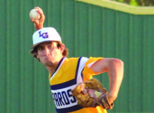 Ty Stark, shown here earlier in the season, pitched a complete game Tuesday.