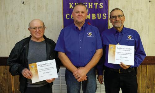 Schulenburg Knights of Columbus Council Annual Christmas Party Held