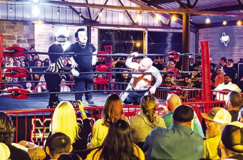 Photos from Friday’s Packed Micro Wrestling Event at Mullins Prairie