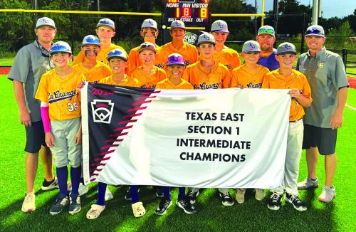 La Grange Intermediate Wins Little League Sectional Title