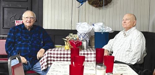 Devon and Harold Boehnke’s birthday celebration.