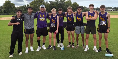 LG Cross Country Places Third