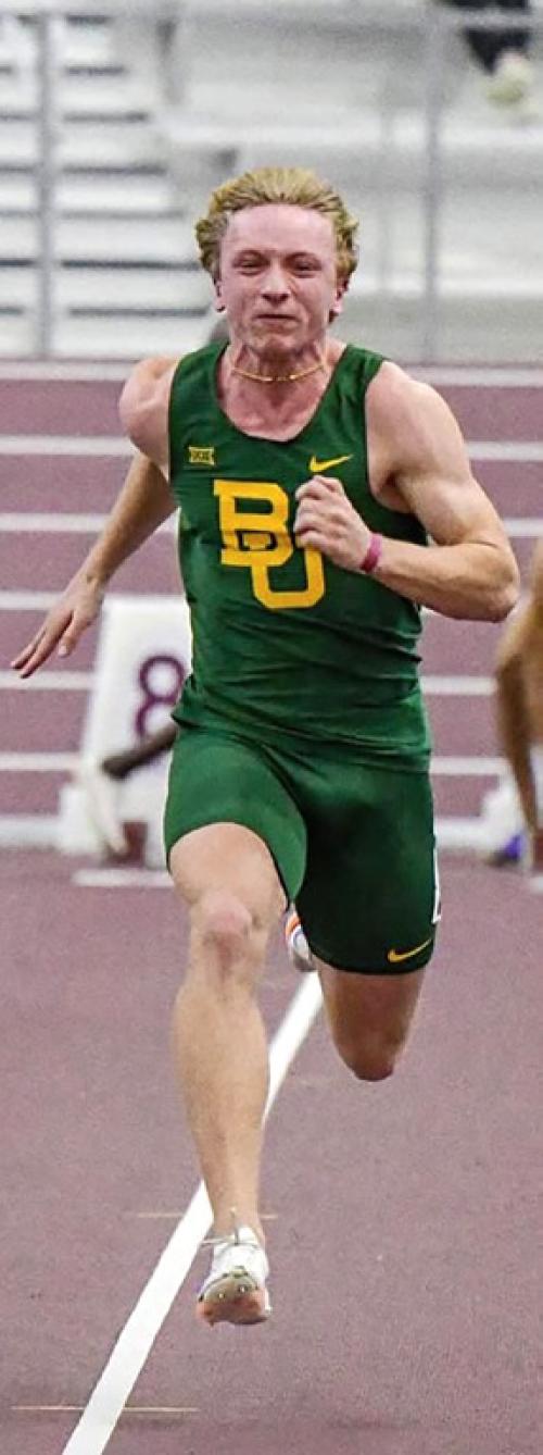 Diggs is Athlete Of the Week For Baylor Track