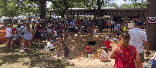 4,600 Plates Bought at St. John Picnic on July 4th