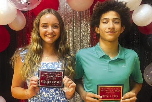 St. Rose Overall Top Athletes