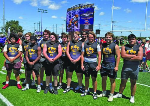 Leps Compete at State Linemen Challenge