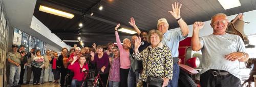 A large group of Senior Connections members enjoyed an adventure to the Weimar Historic Museum , followed by lunch at Rodeo Grill. Pictured are John Soos, August Kalinec, Paul Williams, Betty Helcamp, Jeryln Coleman, Ginni Berwick, Kitra Ruiz, Freida Ellison, Leona Lange, Mary Anne Jurica, Mary Guenther, Misty Scheindler, Annette Jasek, Gloria Cook, Jonell Vasek, Berni Gillings, Carolyn Moore, Debbie Price, Frank Lafferty, Deborah Jones, Irma and Charles Ashenbeck, and Gary Pauler.