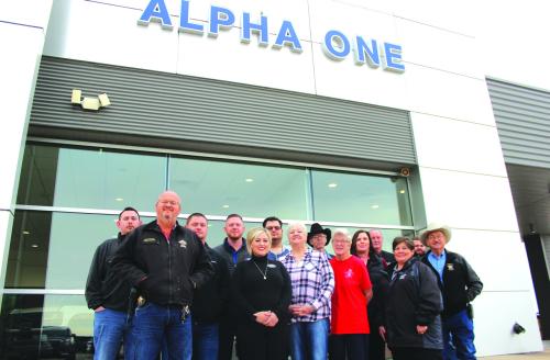 Alpha One Donates to Deputy Santa
