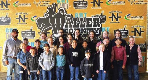Fayette 4-H Competes in Waller FFA Livestock Judging Contest