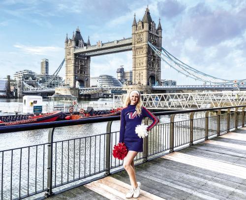 Hinze Marches in London on New Year’s Day