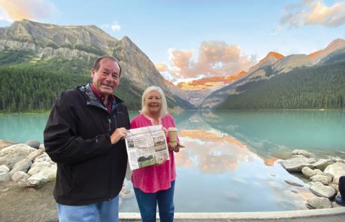Record Travels to Alberta, Canada